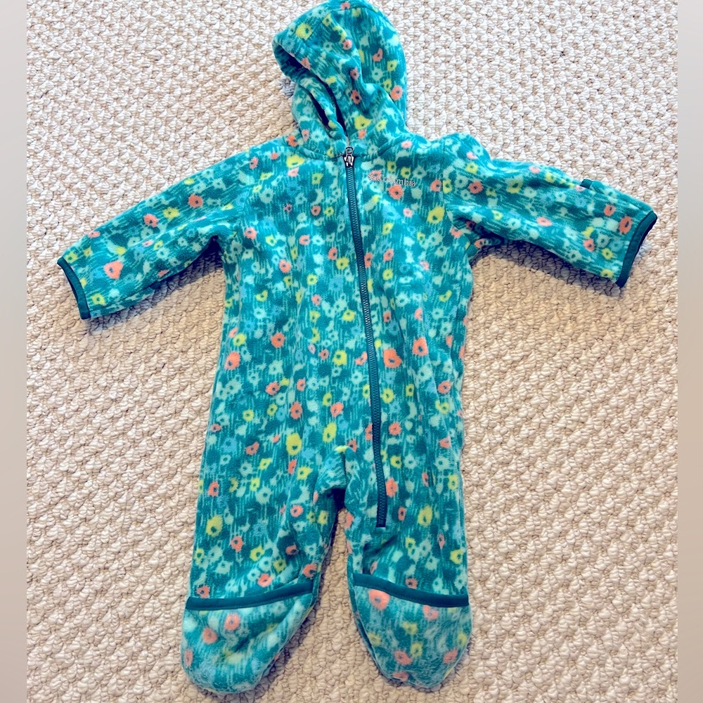 Columbia Fleece One Piece- Size 3-6mos